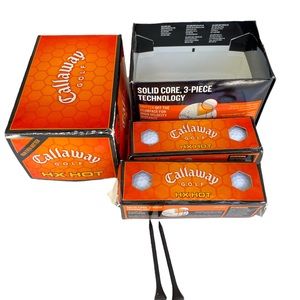 Solid Core Piece Technoogy Callaway Golf balls